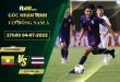 Tỷ lệ kèo U19 Myanmar vs U19 Thái Lan