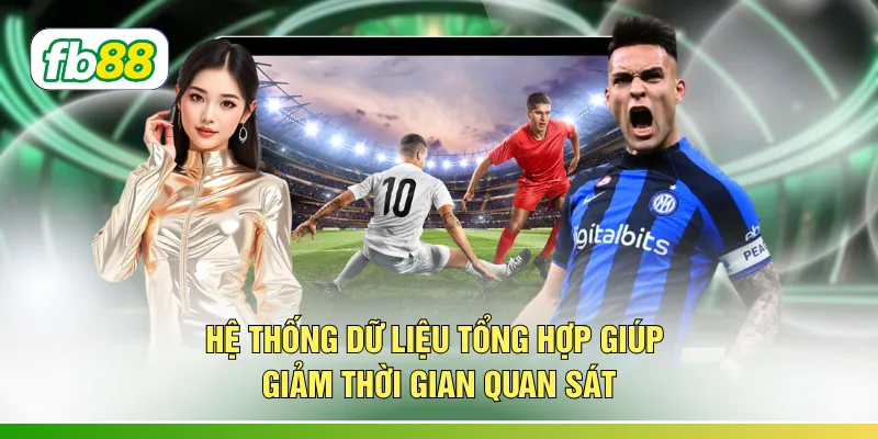 Hệ thống dữ liệu tổng hợp giúp giảm thời gian quan sát