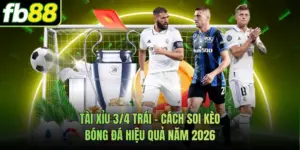 Tài Xỉu 3/4 Trái - Cách Soi Kèo Bóng Đá Hiệu Quả Năm 2026