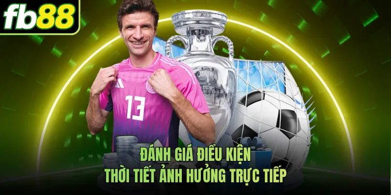 Đánh giá điều kiện thời tiết ảnh hưởng trực tiếp